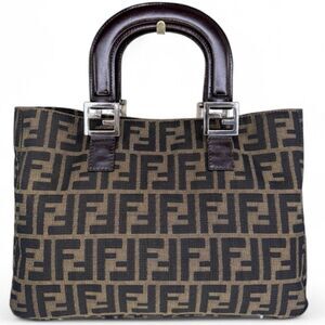 FENDI Vintage FF Zucca Tote Bag